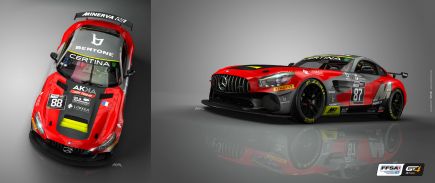 LE TEAM AKKA-ASP DECOUVRE LE GT4 FRANCE