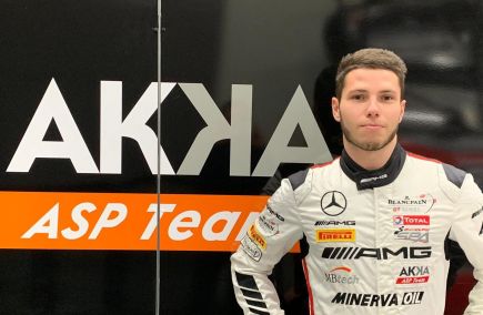 Vincent ABRIL rejoint le Team AKKA-ASP! Avec Raffaele MARCIELLO et Michael MEADOWS, équipage complet