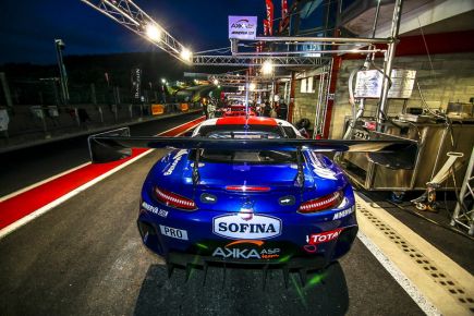 24 HEURES DE SPA : EN TETE APRES 8 HEURES DE COURSE !